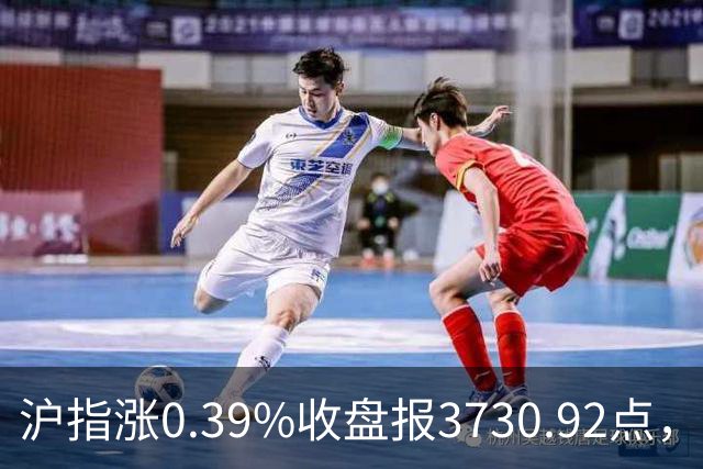 沪指涨0.39%收盘报3730.92点，成交额1.44万亿，地面兵装行业领涨